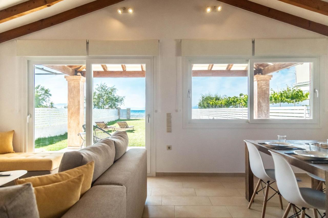 Terracotta Beach House Lefkímmi Eksteriør billede