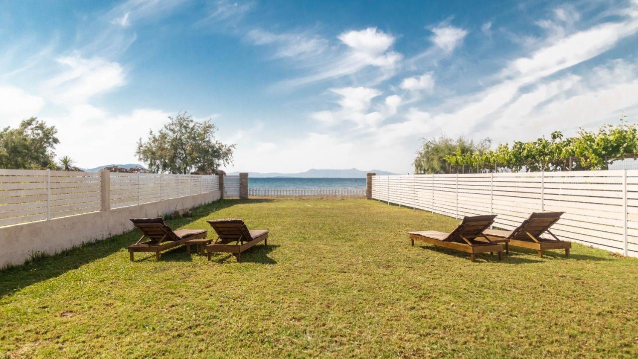 Terracotta Beach House Lefkímmi Eksteriør billede